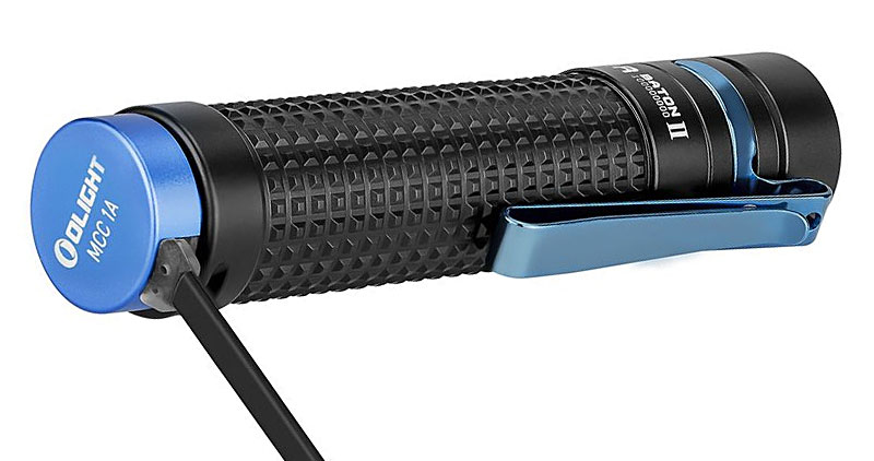Olight S2R Baton II with charger