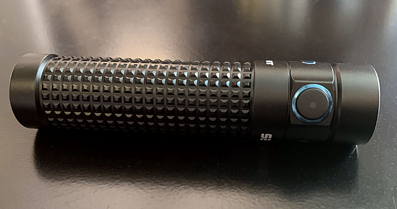 Olight S2R Baton II from the side
