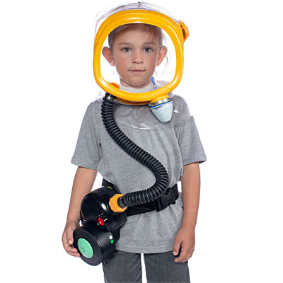 CM-3M CBRN Child Escape Respirator / Infant Gas Mask with PAPR.
