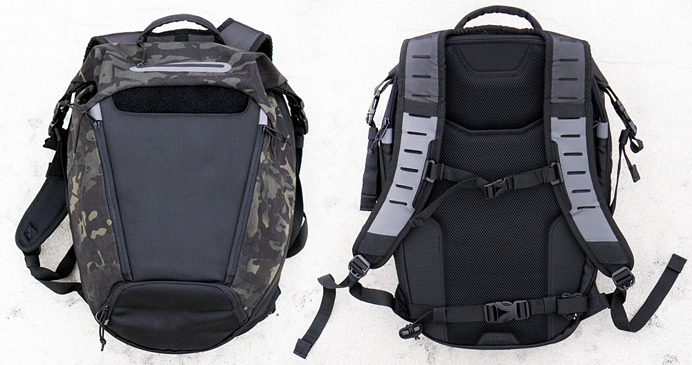 5.11 MultiCam Black Covert Boxpack Side By Side