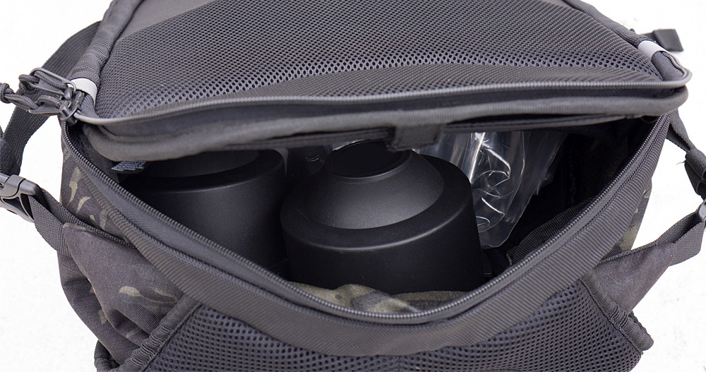 5.11 MultiCam Black Covert Boxpack Inside View
