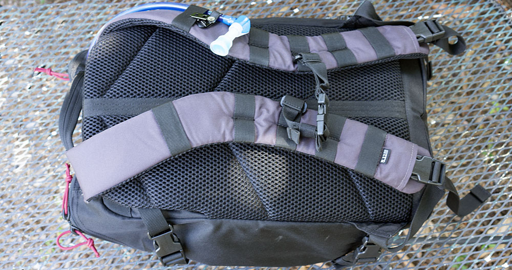 5.11 Rapid Quad Zip Pack chest straps