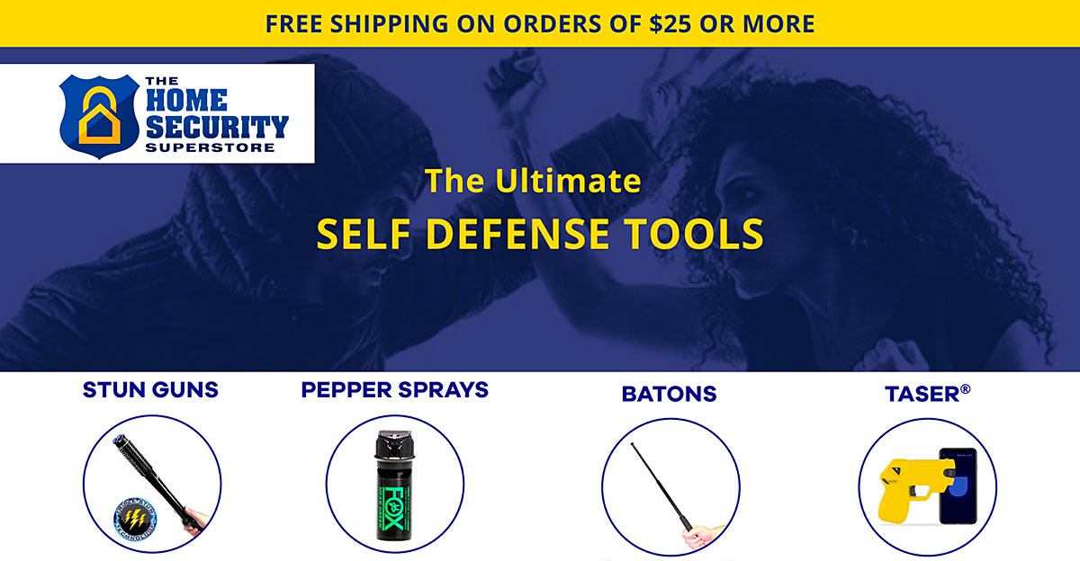 home security superstore display ad