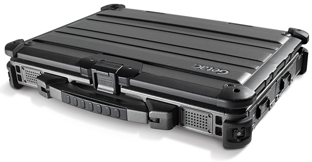 Ruggedized Bug Out Laptop Getac X500 Closed