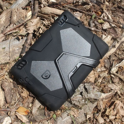 Backside of a kindle protective case