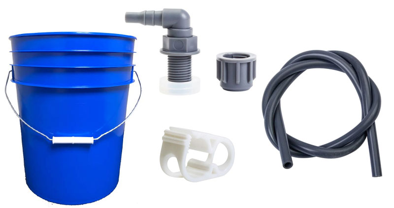 Hydroblu Versa Flow Water Filter Using with a Bucket