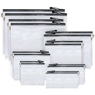 Weatherproof Zipper File Bags