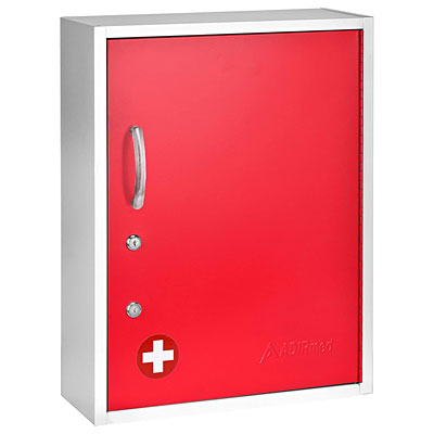 AdirMed Lockable Medicine Cabinet