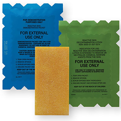RSDL Chemical Warfare Agent Decon Kits