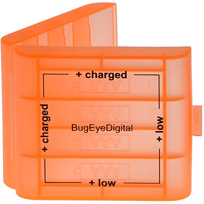 AA / AAA Battery Storage Hard Case Boxes