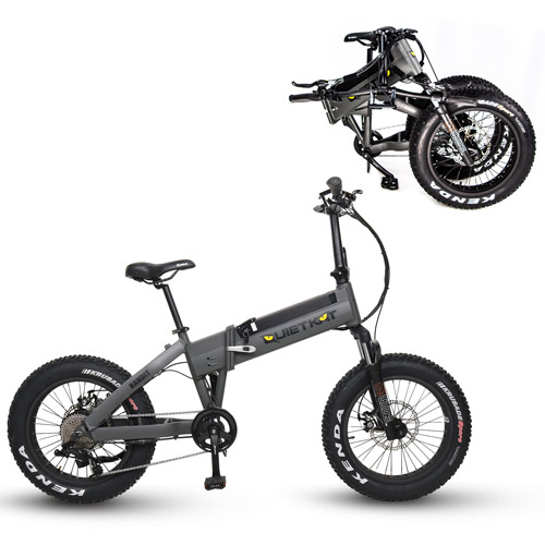 QuietKat All Terrain Electric Bike folding bike model