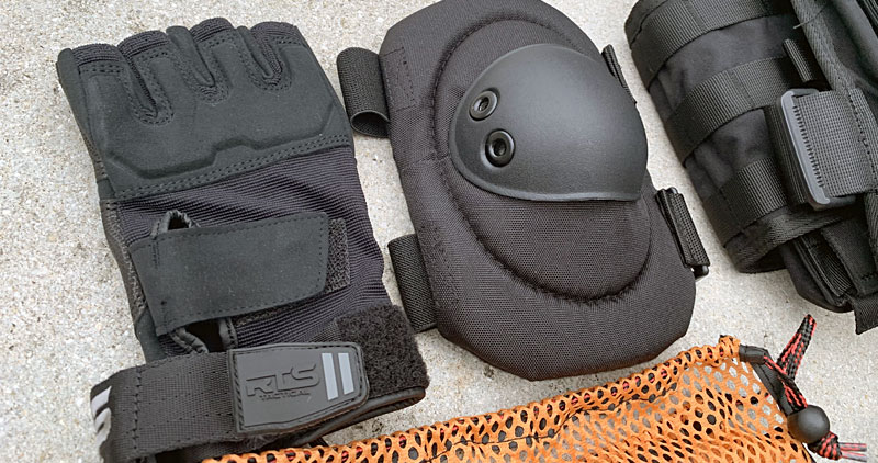 RTS Tactical Ultimate Level IV Ceramic Bundle glove and elbow pad