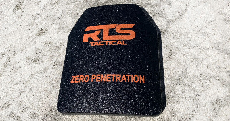 RTS Tactical Ultimate Level IV Ceramic Bundle image of front of plate