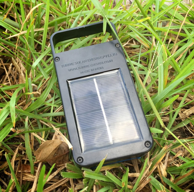THRIVE Solar Lantern in the grass