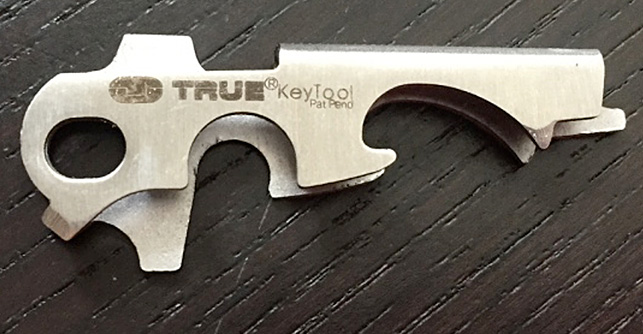 True Utility Key Multitool on the other side