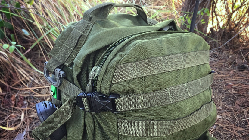 SPEC OPS T.H.E. Pack top pocket outside