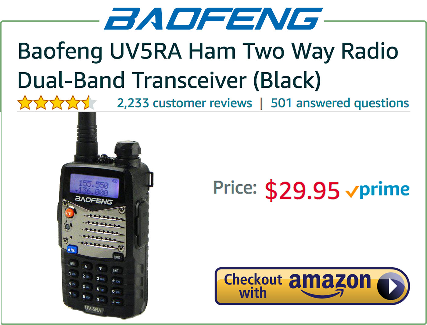 Baofeng radio buy now button