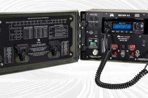 A Midland MXPW500 Ammo Can GMRS Base Station Radio