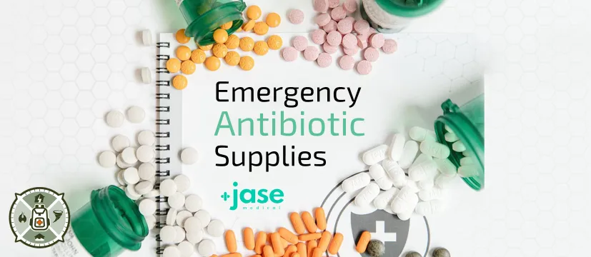 Emergency Antibiotics Supply Kit from Jase Medical, aka the Jase Case