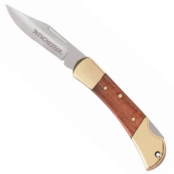 Winchester 2.5" Brass Folding Knife