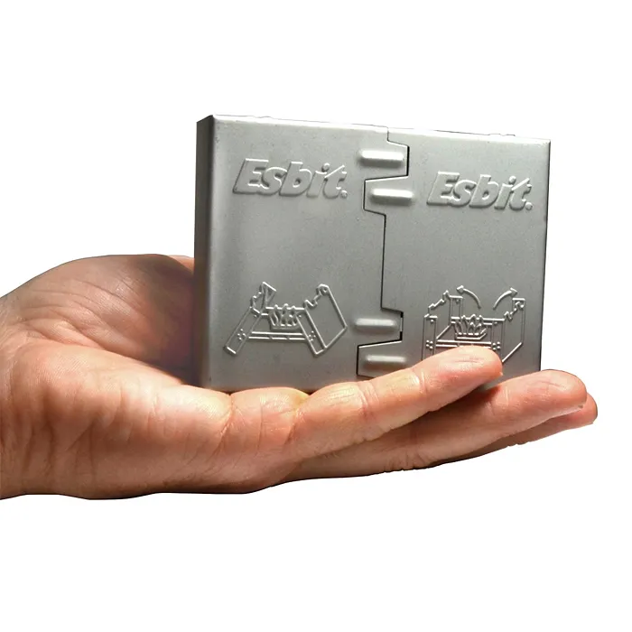 Esbit Ultralight Folding Pocket Stove with Six 14g Solid Fuel Tablets
