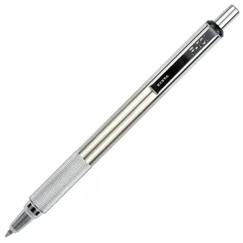 Zebra F-701 Stainless Steel Ballpoint Pen