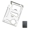Credit Card Size Survival Pocket Tool (4 Pack)