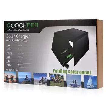 Coocheer Solar 7W Foldable Panels USB