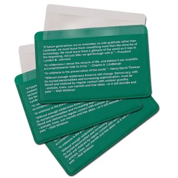 3-Pack Pocket Fresnel Lens for Fire Starting